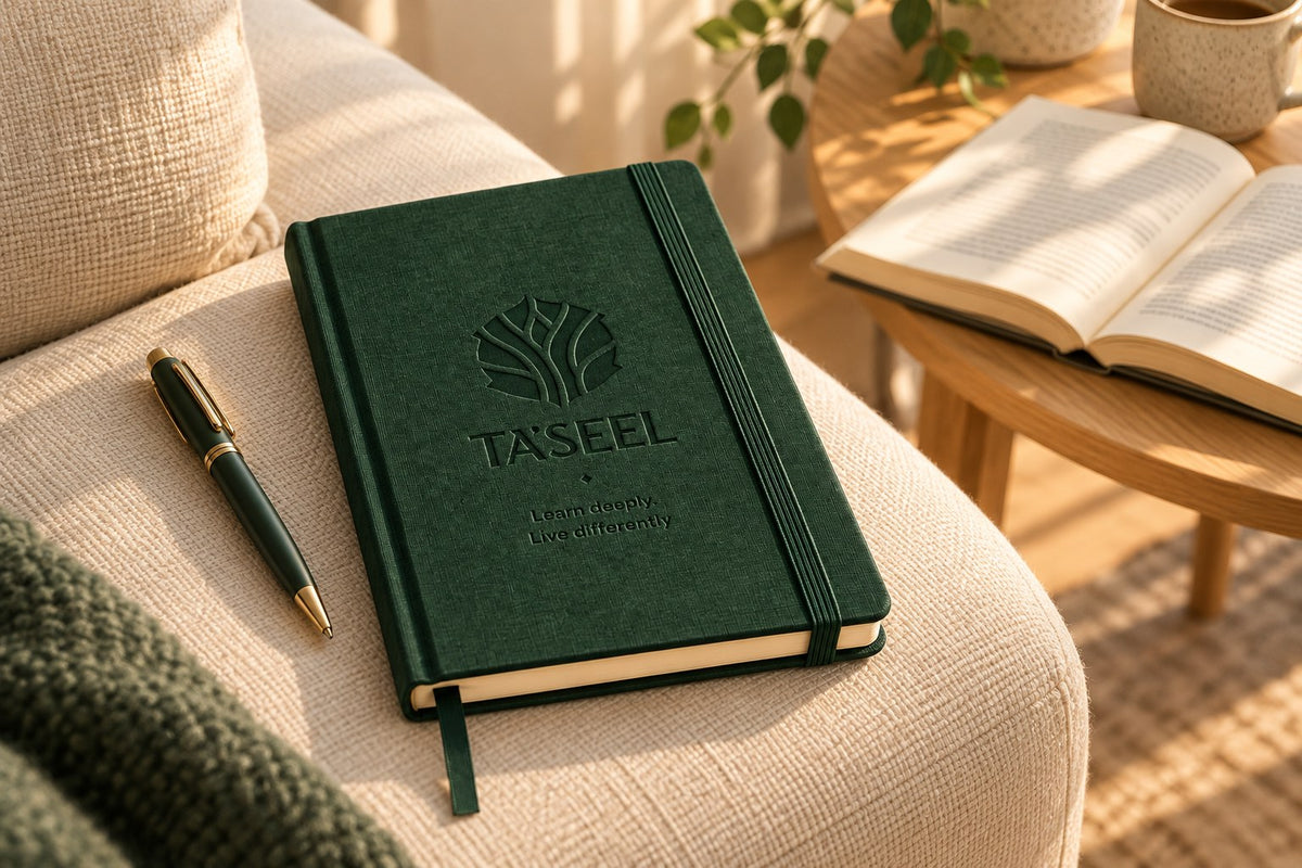 A5 Journal on a sofa – Growth